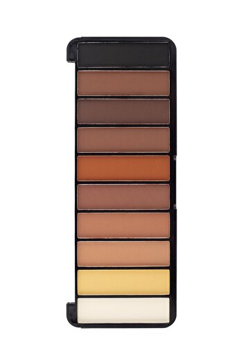Frapan Matte Collection 10 Color Eyeshadow - 02 Model