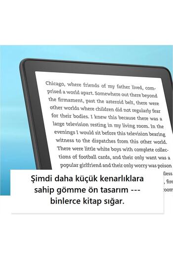 Amazon kindle Kindle Paperwhite 5 E-kitap Okuyucu 6.8" 8 Gb (2023) 11. Nesil Reklamlı