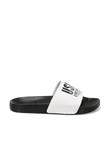 U.S. Polo Assn. Papuci albi pentru bărbați US Polo AssnGusty 3fx