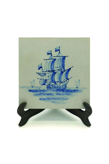 Sadrazam Dutch Pattern Printed MDF Desktop