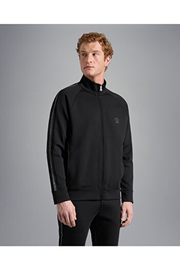 PAUL&SHARK Men's Zipped Sweatshirt C.wCotton