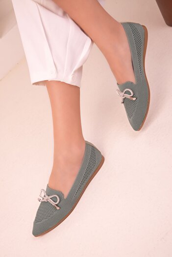 SOHO Green Women's Ballerinas 17900