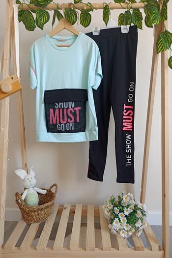 DFN Girl's Top and Bottom Set