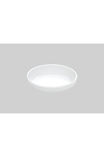 Nehir Jasmine Porcelain Oval Breakfast Bowl