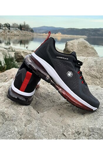 lumberjack Sıvo Gri Memoryfoam Air Tabanlı Erkek Spor Ayakkabı