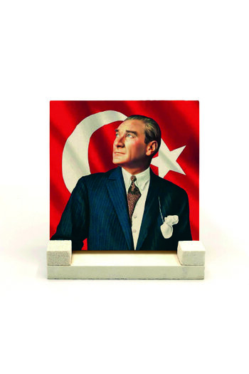 Sadrazam Ataturk Printed Natural Stone Tabletop