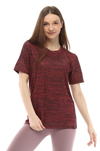 GHASSY CO. Women's Moisture Wicking Active Gym Fitness Running Performance Outdoor Sports Tshirt