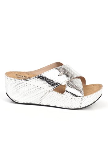 Capone Outfitters Anatomical Soft Comfortable Sole Wedge Heeled Mother Slippers