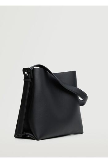 HONEY BAG Black Large Size Equivalent Model Shoulder Bag