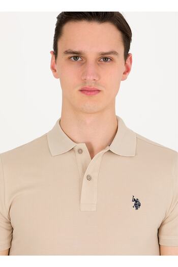 U.S. Polo Assn. Μπλουζάκι Polo, Xl, Stone