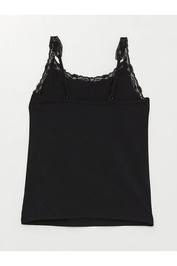 LC Waikiki Lcw Dream U Collar Lace Detailed Women's Tank Top