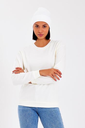 ESPİNA Kadın Bisiklet Yaka Sweatshirt