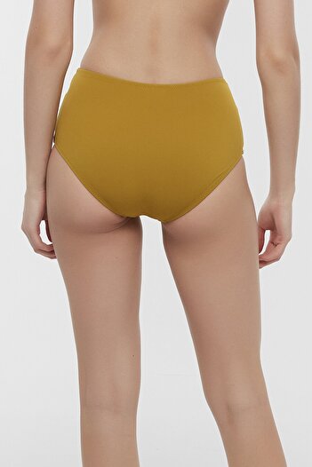 Penti Kadın Yağ Yeşili Circle Yüksek Bel Fashion Bikini Altı