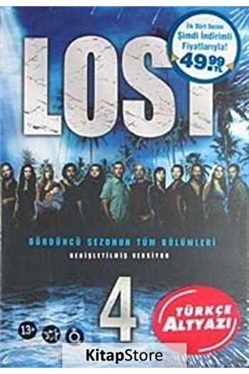 Tiglon Lost-4 (dördüncü Sezonun Tüm Bölümleri Dvd)