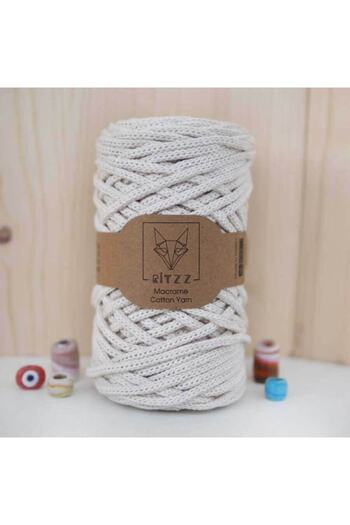 Ritzz Κρέμα βαμβακερό Macrame Xl 007