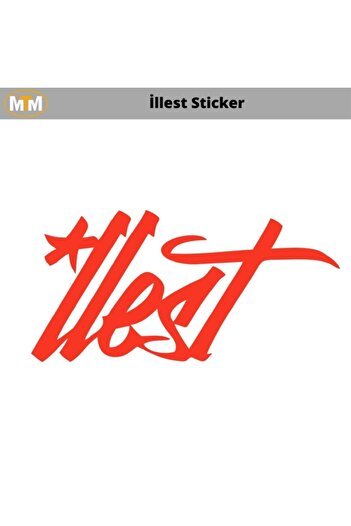 AVMmarketim Autocolant Illest Auto 15 Cm