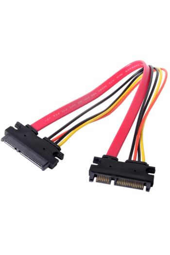 Alfais 4617 Sata Power Uzatma Kablosu 15+7 Pin (erkek - Dişi)