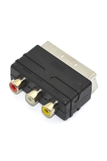 Alfais 4814 Scart To Rca Skart Tos Av Çevirici Dönüştürücü Adaptör