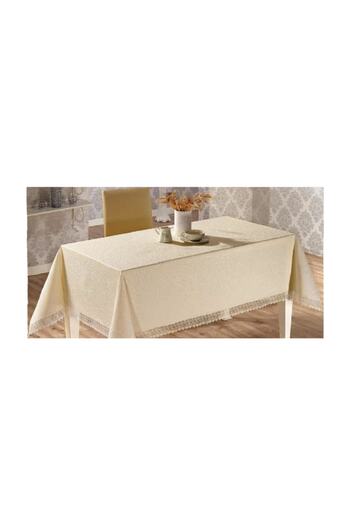 Jackline Kdk Tablecloth 160x220 Cream