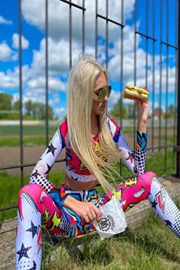 Fashiontayt Costum sport de jos de sus