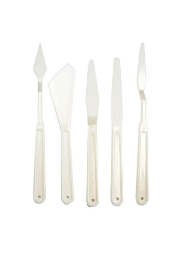 Hobialem Plastic Spatula Set of 5