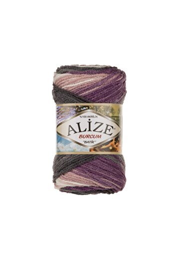 Alize Burcum Batik 1986 (5 Pieces) Hand Knitting Thread