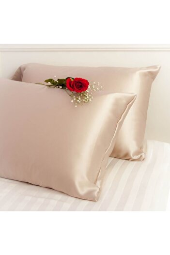 METİNEV Beige Color Pillowcase
