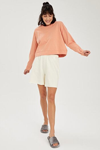 DeFacto Relax Fit Basic Short Shorts Pajama Bottoms