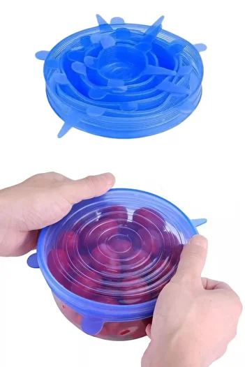 Buffer 6-Piece Silicone Stretch Covers