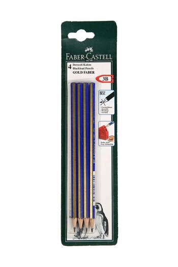 Faber Castell Gold 3B Faber-Castell Grade Pencil 4 Grains