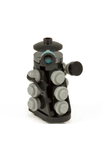 LEGO ملحق شخصية صغيرة باللون الأصفر من Doctor Who - Robot Dalek