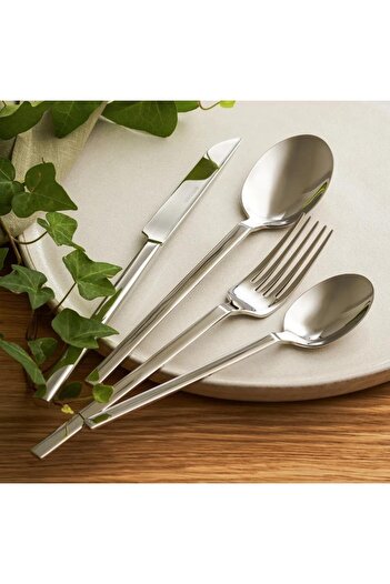 Emsan Fork Spoon Knife Set 84 Pieces Elegance Storm