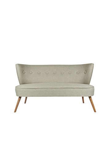 Ze10 Design Bienville Loveseat İkili Kanape Gri