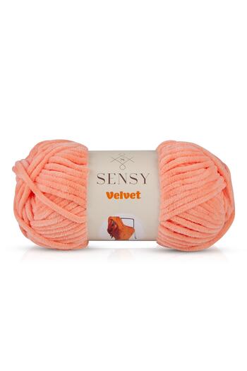 SENSY Premium Velvet Velvet Thread Hand Knitting Thread Blanket Thread Sweater Thread Baby Blanket Thread Salmon