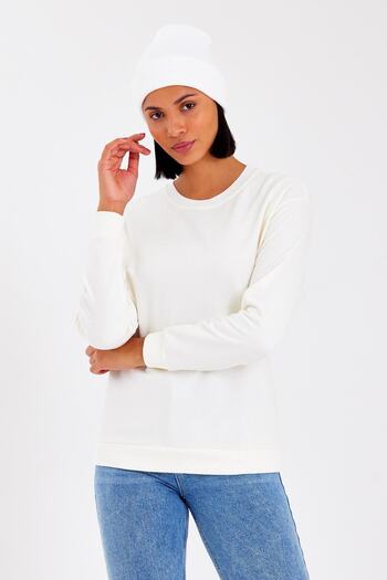 ESPİNA Kadın Bisiklet Yaka Sweatshirt