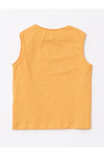 LC Waikiki Crew Neck Printed Cotton Baby Boy T-Shirt