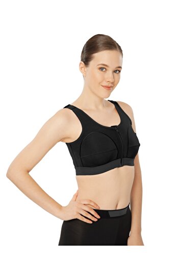 Variteks 232 Post Operative Bra (with Zipper) Black L(3)