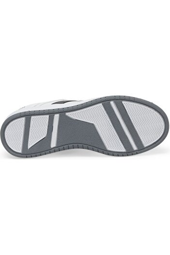 Kinetix Kort Pu Beyaz Gri Kadın Sneaker