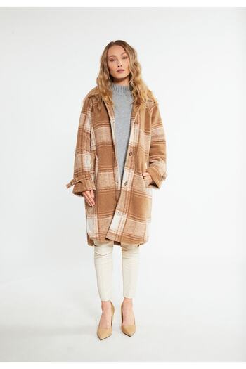 RISA Transitional coat made of wool blend vanne