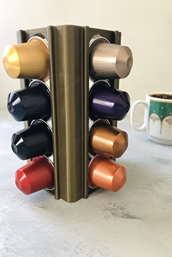 CESTOPİENO Gold Elite Capsule Coffee Stand - Nespresso