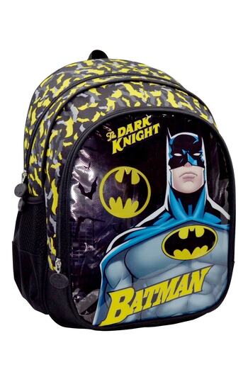 Batman School Bag And Lunch Bag