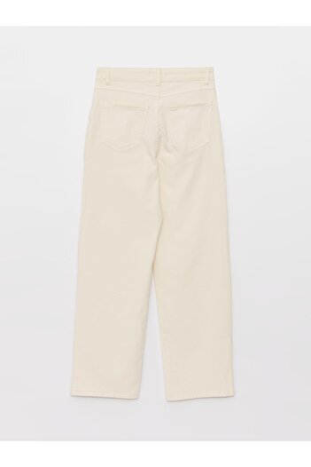 LC Waikiki Standart Fit Düz Gabardin Kadın Pantolon