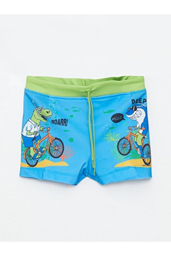 LC Waikiki Potištěné rychleschnoucí chlapecké boxerské plavky