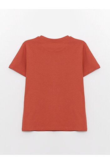 LC Waikiki Chłopiec — T-shirt z krótkim rękawem i okrągłym dekoltem