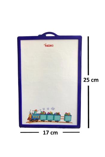 Noki 10 Adet Çift Taraflı 17x25 Cm Yazı Tahtası + Kalemi Karışık Renk