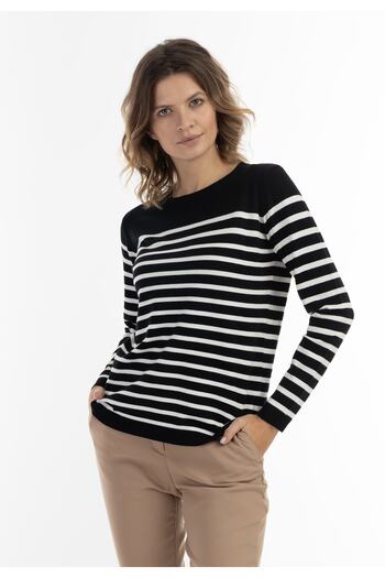 usha black label knitted sweater