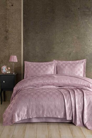 Elart Bedspread Set Single Chenille Fabric Andrea Gülkurusu
