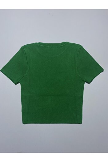 Dilvin 10357 Πουλόβερ με κοντό μανίκι Crew-gree