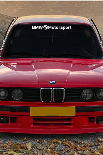 STİCKERCI BEY 50*5Cm pentru Bmw Motorsport Autocolant pentru parbriz Autocolant Folie de acoperire Accesoriu modificat pentru vehicul