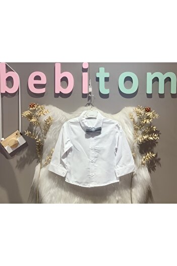 bebitomkids Erkek 1-4 Yaş Hong Nakışlı Ceketli Üçlü Takım